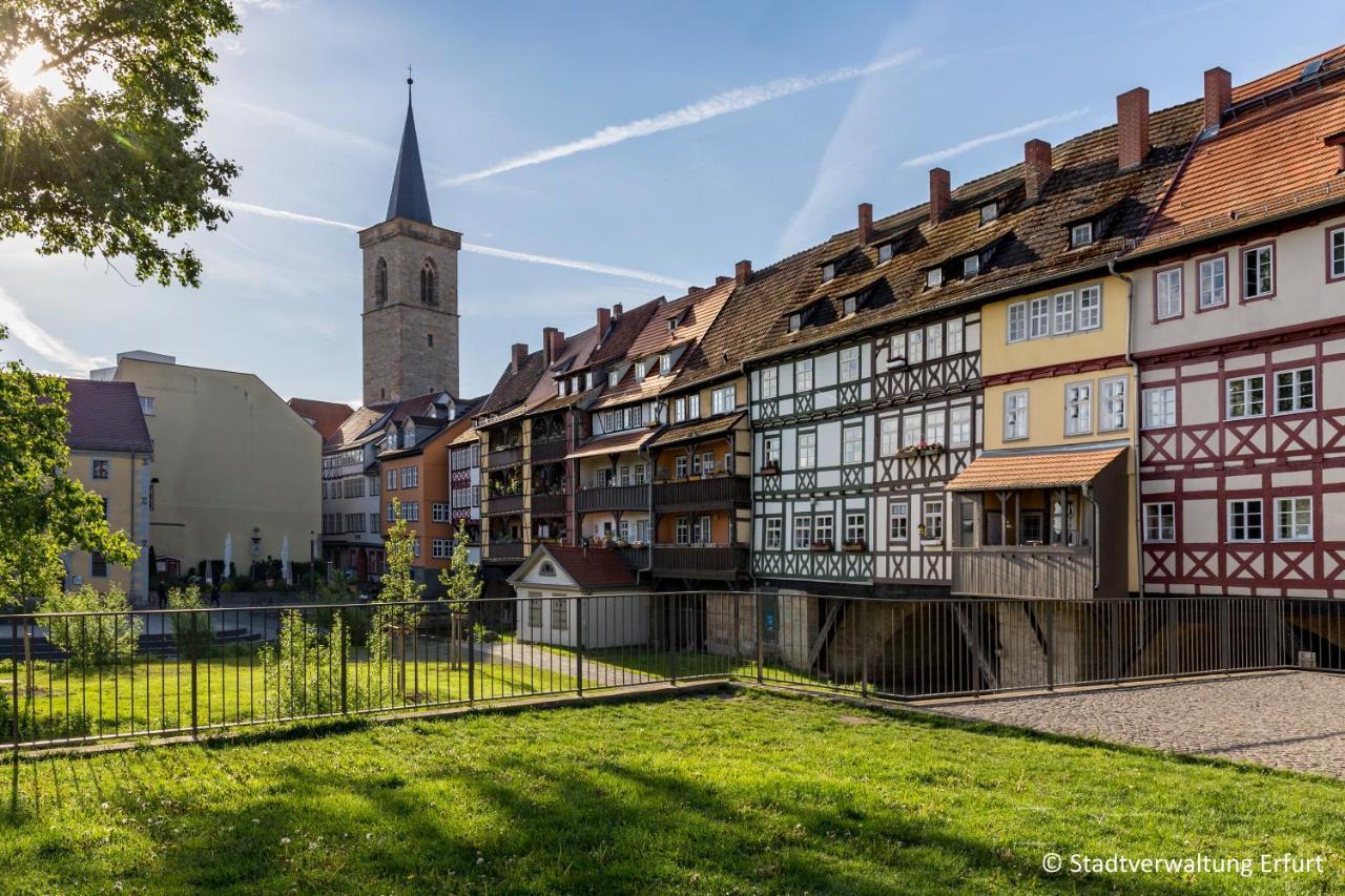 Ferienwohnung Zur Trolle Érfurt Exterior foto